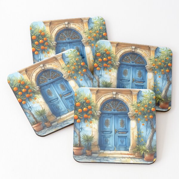 Item preview, Blue Doors designed and sold by Visual Nomad Club.
