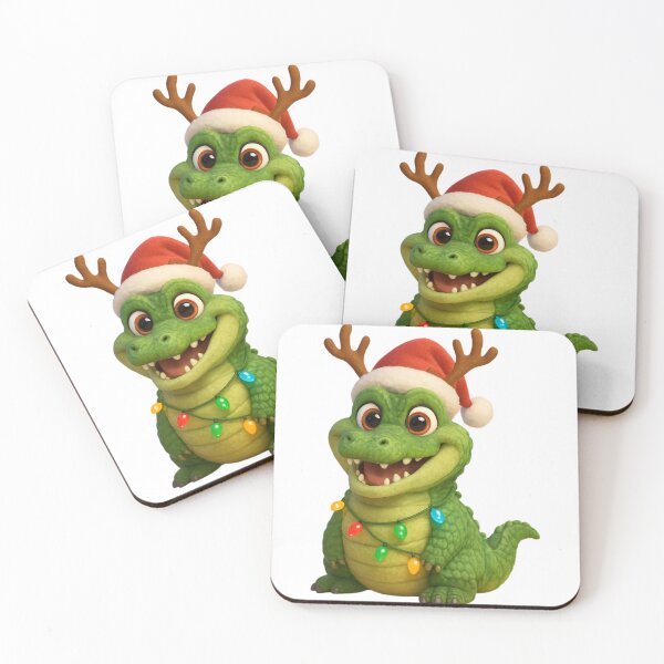 Item preview, Christmas Alligator designed and sold by Sillytoe.