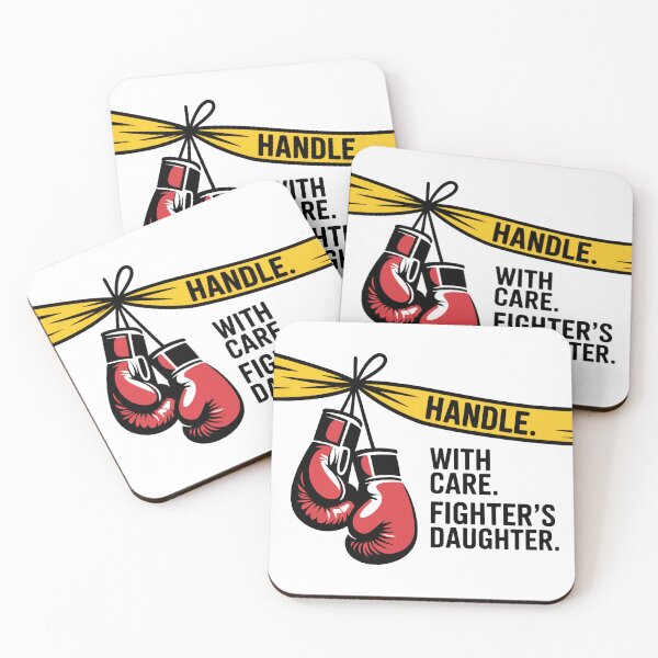 Item preview, Handle With Care Fighter’s Daughter – Boxing Family Street Art designed and sold by WSPrintCrafter.