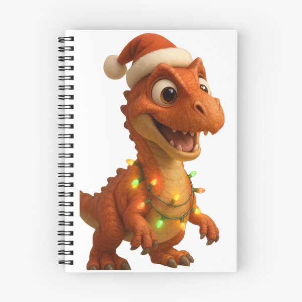 Item preview, Christmas Allosaurus Dinosaur designed and sold by Sillytoe.