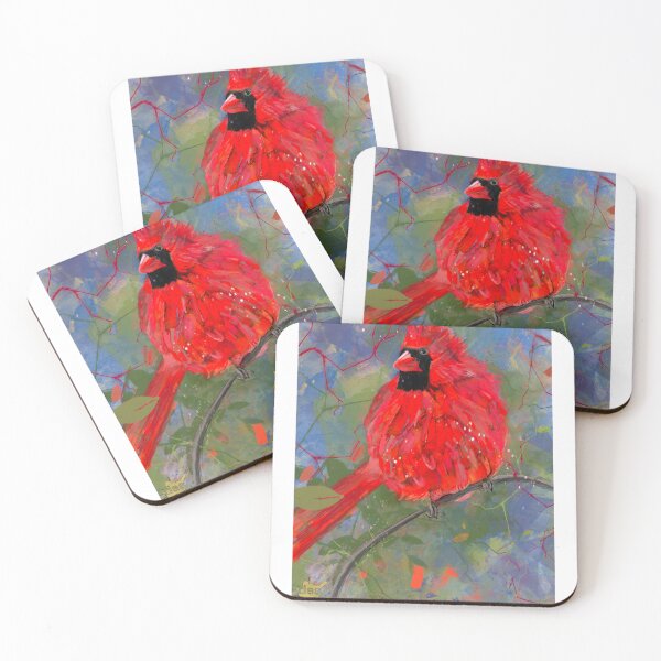 Item preview, Beautiful Cardinal Bird designed and sold by denasartstudio.