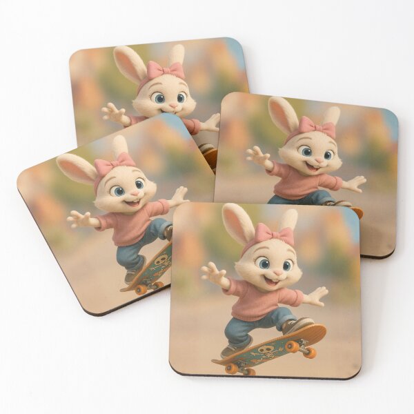 Item preview, Skater Easter Bunny Girl designed and sold by Sillytoe.