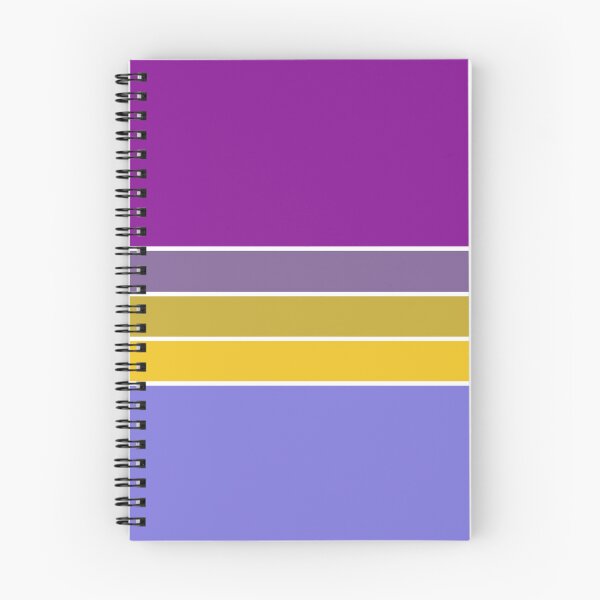 Item preview, Cool 70s Vintage Retro Stripes in Purple and Yellow designed and sold by Deutschic.
