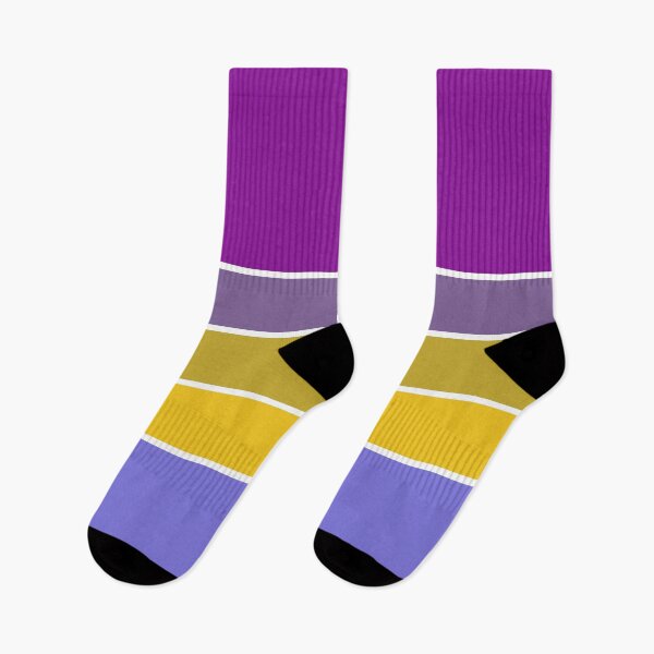 Item preview, Cool 70s Vintage Retro Stripes in Purple and Yellow designed and sold by Deutschic.