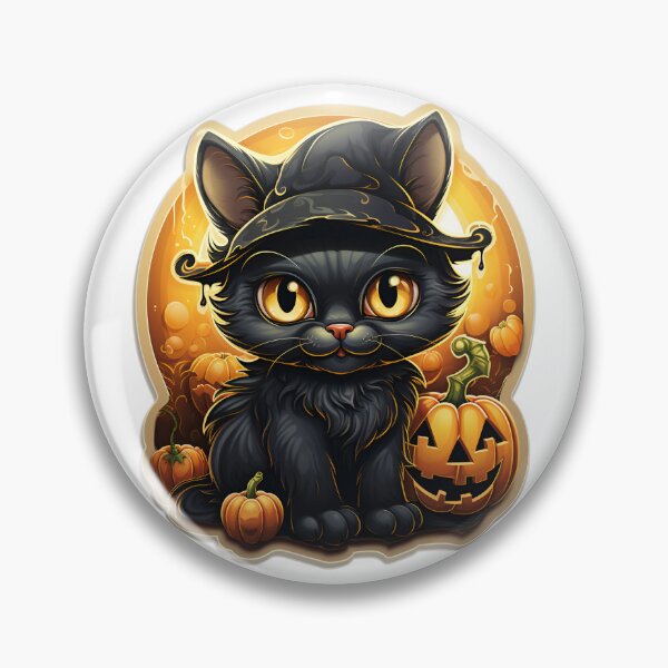 Item preview, Cute Kawaii Witchy Black Cat designed and sold by Poison-Potion.