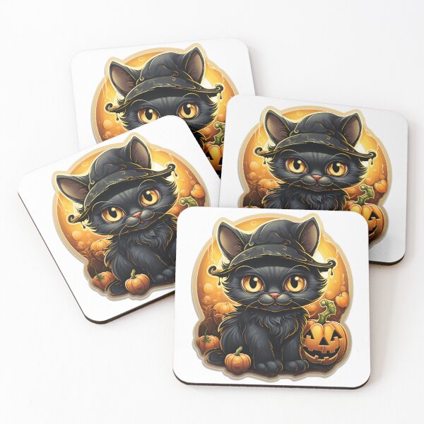 Item preview, Cute Kawaii Witchy Black Cat designed and sold by Poison-Potion.