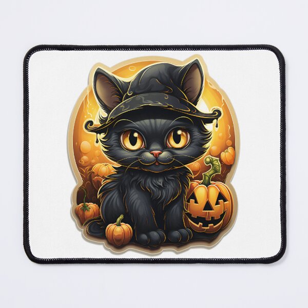 Item preview, Cute Kawaii Witchy Black Cat designed and sold by Poison-Potion.