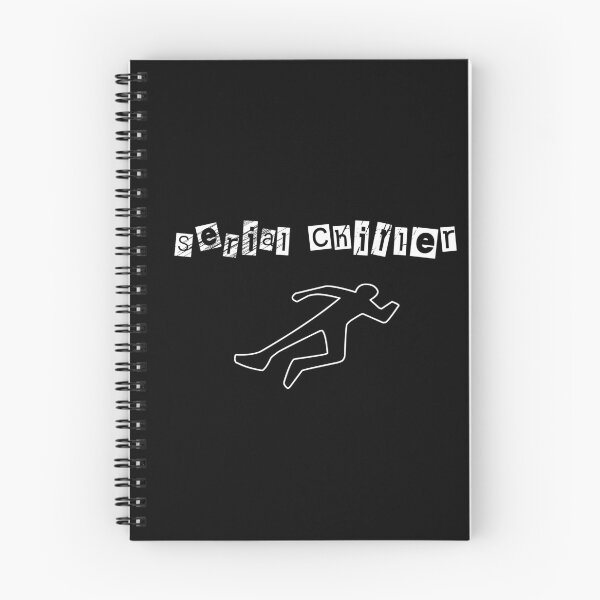 Item preview, Serial Chiller — Funny True Crime Typography designed and sold by mARTaCreation.