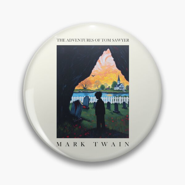 Item preview, The Adventures of Tom Sawyer Mark Twain Art designed and sold by kakarikihill.
