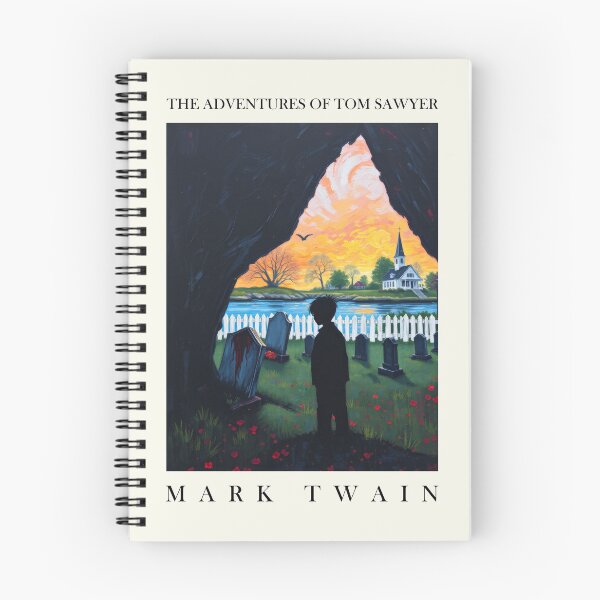 Item preview, The Adventures of Tom Sawyer Mark Twain Art designed and sold by kakarikihill.