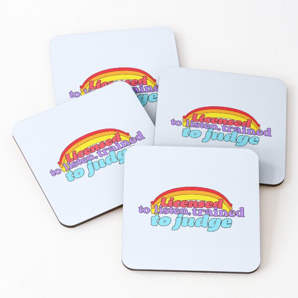 Item preview, Licensed to listen, trained to judge - counseling psychologist designed and sold by TaurusC95.