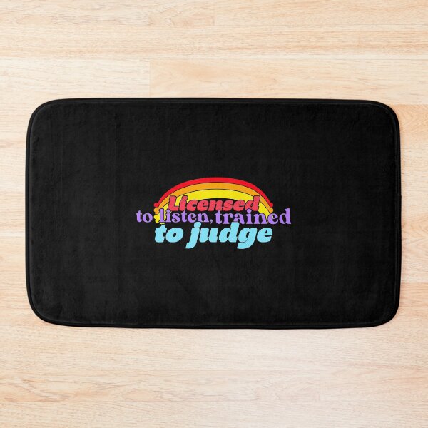 Item preview, Licensed to listen, trained to judge - counseling psychologist designed and sold by TaurusC95.