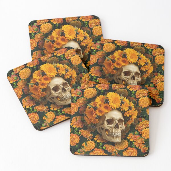 Item preview, skull head marigold designed and sold by Dozerguy.