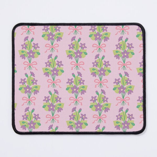 Item preview, cute violet flower bouquets pattern designed and sold by winterpumpkin.