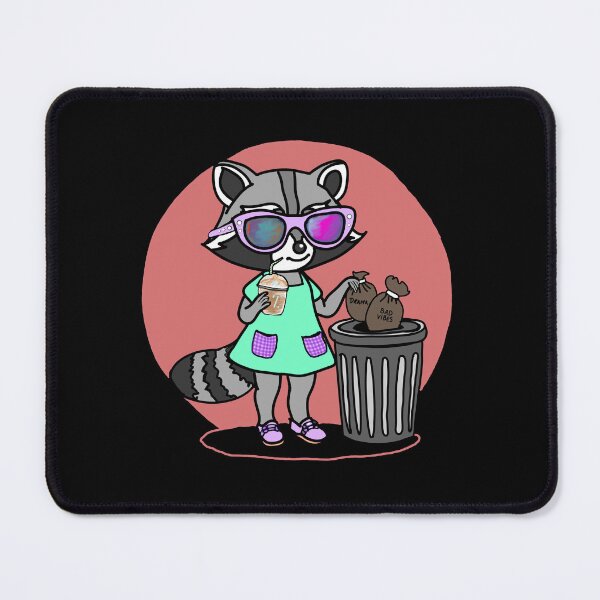 Item preview, Good Vibes Only Raccoon | Leave It In The Trash, Sis. designed and sold by CocoJeremy.