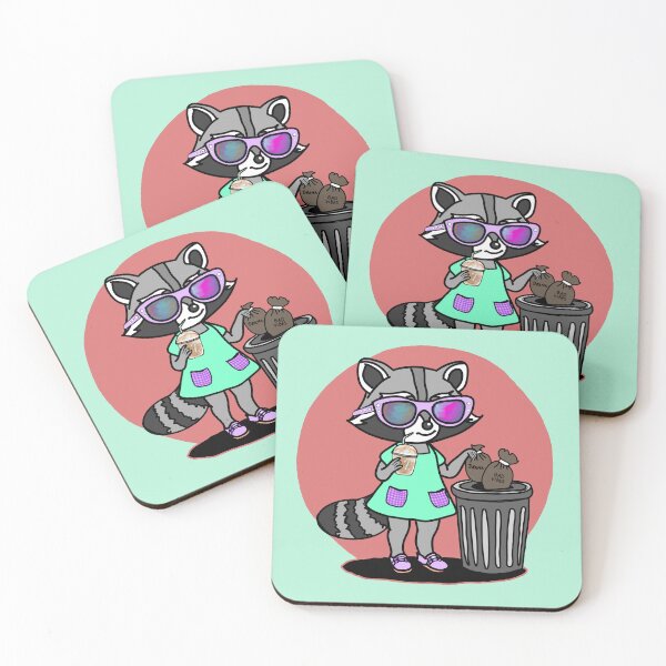 Item preview, Good Vibes Only Raccoon | Leave It In The Trash, Sis. designed and sold by CocoJeremy.