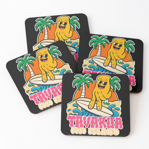 Item preview, Tavarua Island Surf Vibes – Fiji Surfing Paradise Retro Design designed and sold by ImaginarStore.