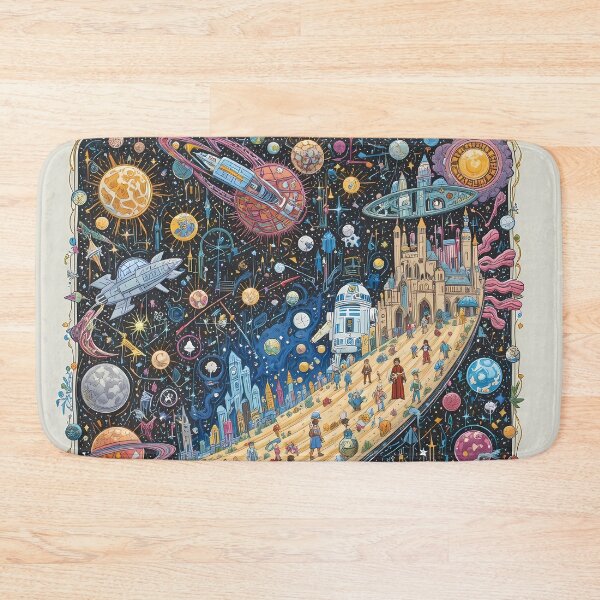 Item preview, Whimsical Galactic Wonders Enchanting Interstellar Adventures Await designed and sold by ART ATTACK ZONE.