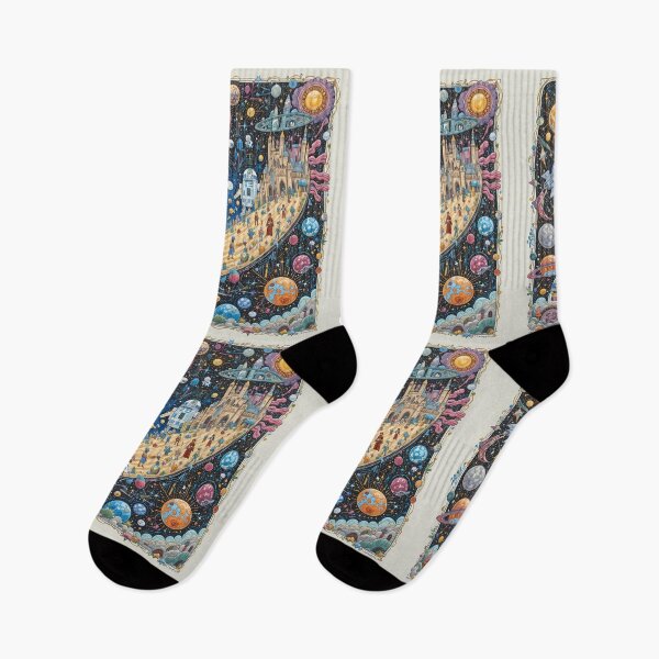 Item preview, Whimsical Galactic Wonders Enchanting Interstellar Adventures Await designed and sold by ART ATTACK ZONE.