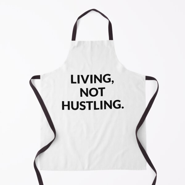 Item preview, Living, not hustling - anti hustle - work life balance - mental health designed and sold by Inspirationmotivation.