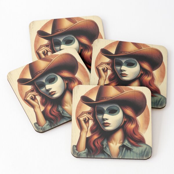 Item preview, Masked Cowgirl- Josey designed and sold by williamlharvey.