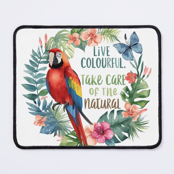 Item preview, Guacamayo_Live colorful Take Care of the natural designed and sold by ColombiaWild.