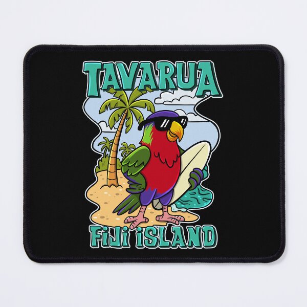 Item preview, Tavarua Cool Parrot – Fiji Island Surf Culture designed and sold by ImaginarStore.