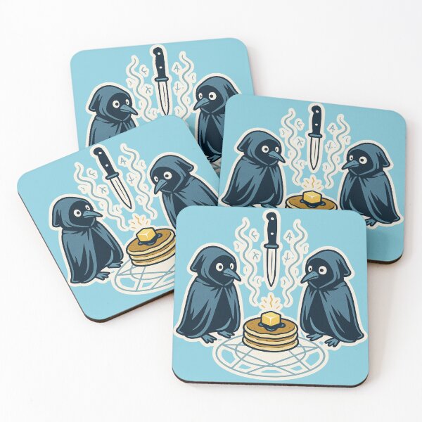 Item preview, Two Penguins Short of a Pancake – Occult Breakfast Cult Design designed and sold by Altered Array, LLC.
