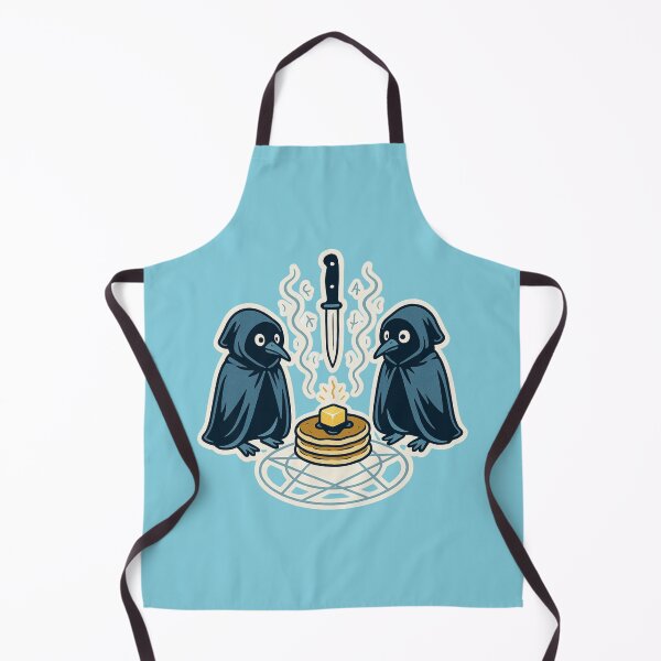 Item preview, Two Penguins Short of a Pancake – Occult Breakfast Cult Design designed and sold by Altered Array, LLC.