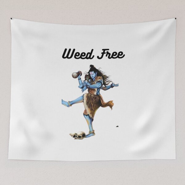Item preview, Weed Free Shiva designed and sold by Ancient Future Gifts.