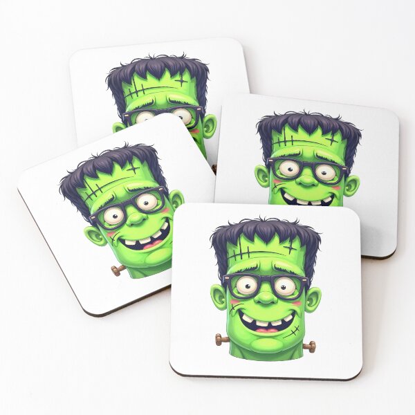 Item preview, Frankenstein Face with a smile designed and sold by GlamOvira.