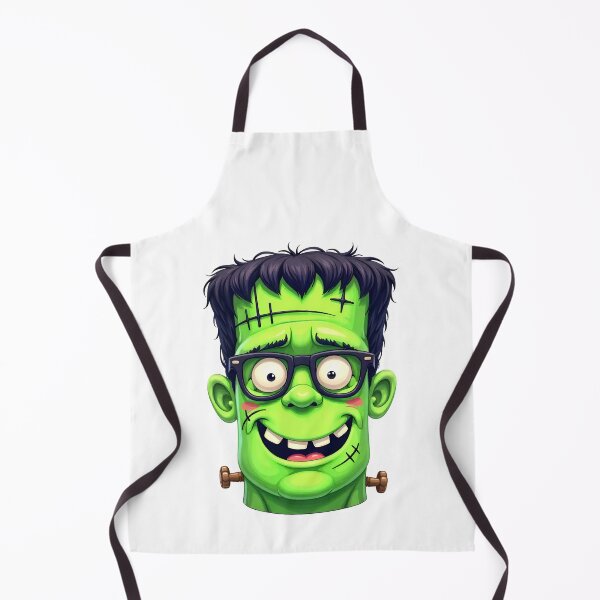 Item preview, Frankenstein Face with a smile designed and sold by GlamOvira.