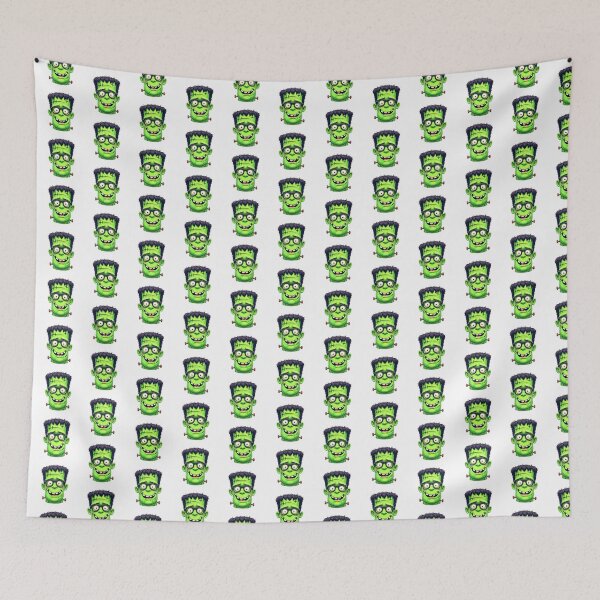 Item preview, Frankenstein Face with a smile designed and sold by GlamOvira.