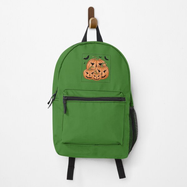 Item preview, Halloween pumpkins on a green background designed and sold by Cherevan.