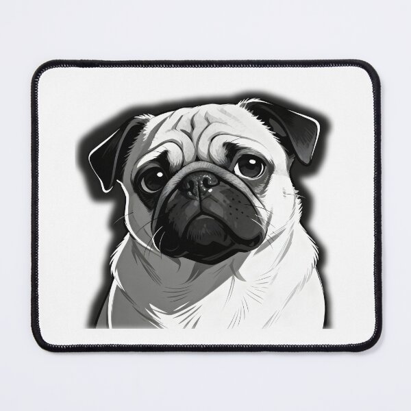 Item preview, Small pug designed and sold by PrintLabStudio.