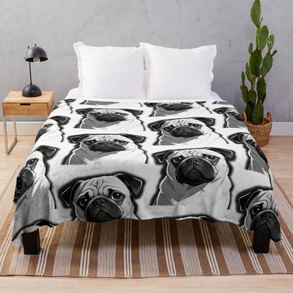 Item preview, Small pug designed and sold by PrintLabStudio.