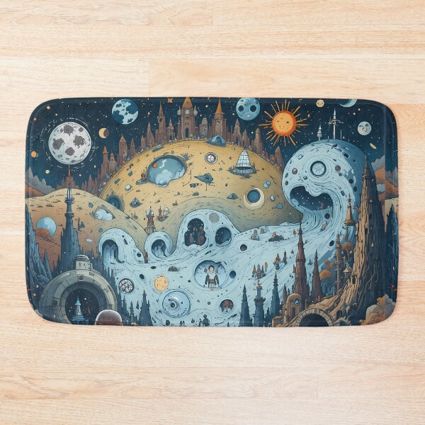 Item preview, Pink Whimsical Galactic Wonders Enchanting Interstellar Adventures Await designed and sold by ART ATTACK ZONE.
