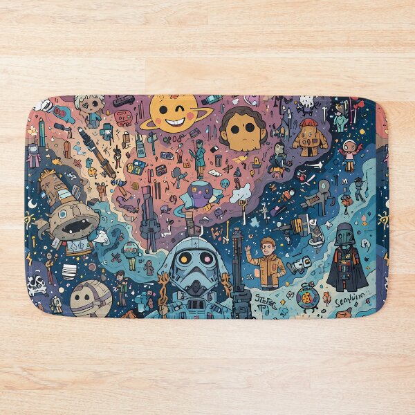 Item preview, Purple Whimsical Galactic Wonders Enchanting Interstellar Adventures Await designed and sold by ART ATTACK ZONE.
