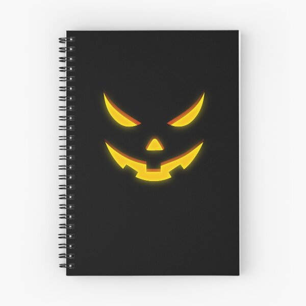 Item preview, Scary Pumpkin Face with Sly Laugh: Glowing Jack O’ Lantern Halloween Art designed and sold by MONTRIS.