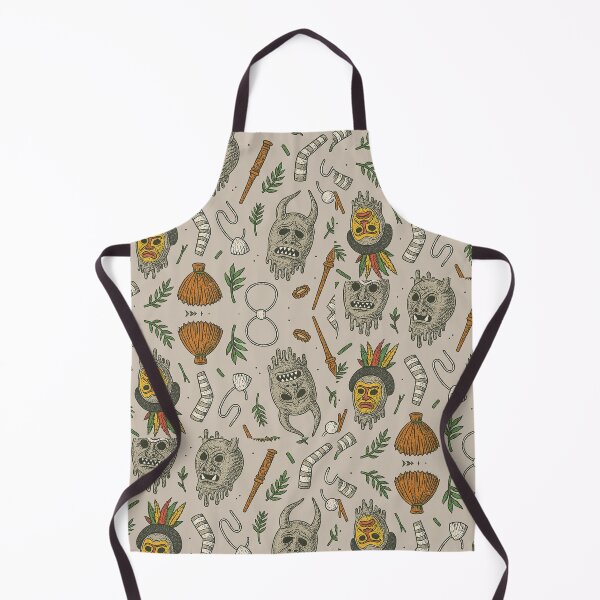 Item preview, Asaro Mudmen Ceremonial Pattern designed and sold by DiiStyle.