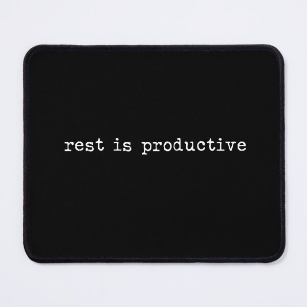 Item preview, Rest Is Productive - Self Care Mental Health Quote Minimal Daisy Design designed and sold by MyMomentShirt.