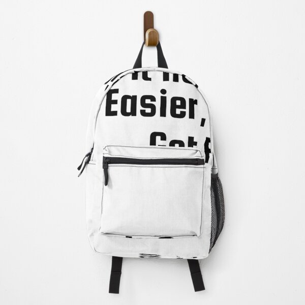 Item preview, It Never Gets Easier, You Just Get Faster designed and sold by Ninjacatoff.