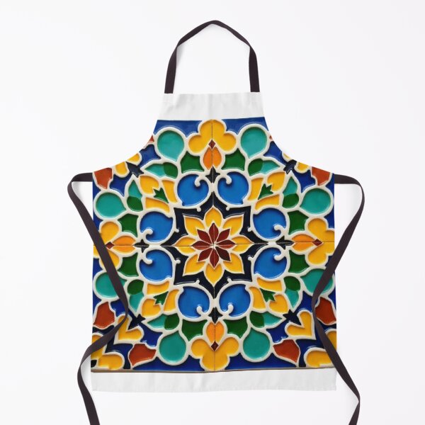 Item preview, Moroccan Zellige Square Mandala // Traditional Islamic Geometric Art designed and sold by Artaprintly.