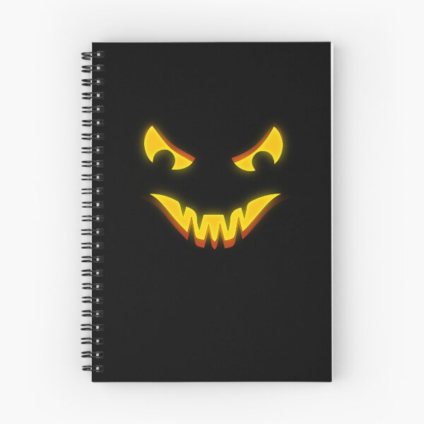 Item preview, Scary Pumpkin Face with Evil Look and Weird Laugh: Glowing Halloween Jack O’ Lantern Art designed and sold by MONTRIS.