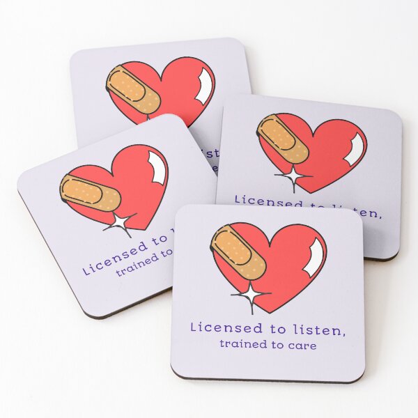Item preview, Licensed to listen, trained to care - counseling psychologist designed and sold by TaurusC95.