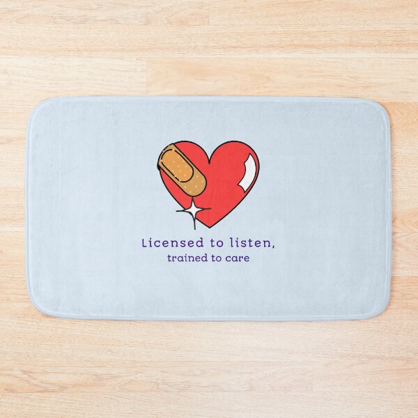 Item preview, Licensed to listen, trained to care - counseling psychologist designed and sold by TaurusC95.