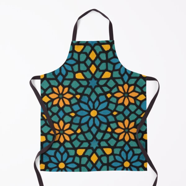 Item preview, Moroccan Zellige Square Mandala // Traditional Islamic Geometric Art designed and sold by Artaprintly.