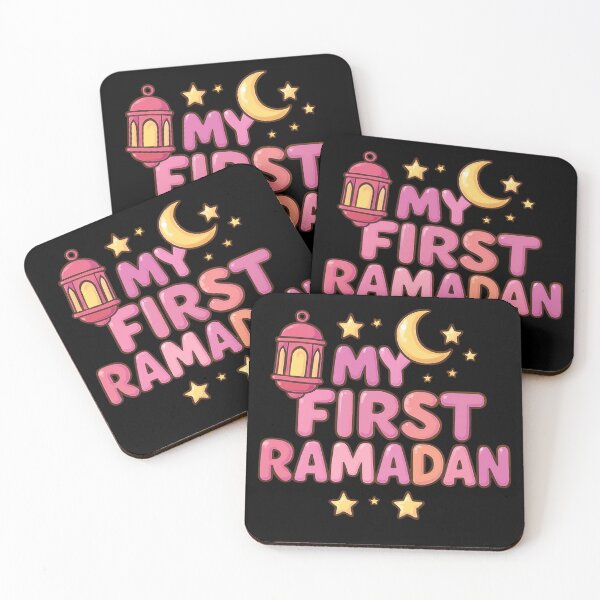 Item preview, My First Ramadan (V.3) – Cute Islamic Lantern and Moon Design for Kids designed and sold by D-Islamic.