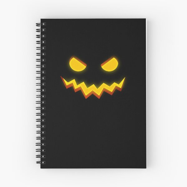 Item preview, Scary Pumpkin Face with Evil Look and Smile: Glowing Jack O’ Lantern Halloween Art designed and sold by MONTRIS.