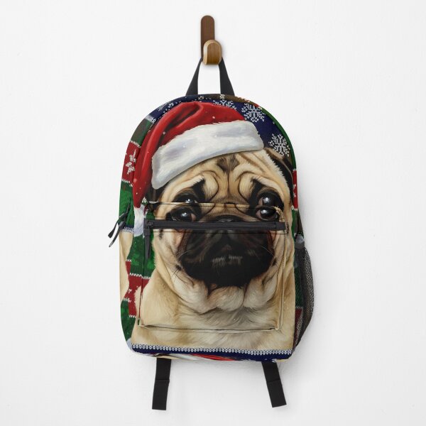Item preview, Ugly Sweater - Doug The Pug – Festive Christmas Dog Art designed and sold by Art's Diner.